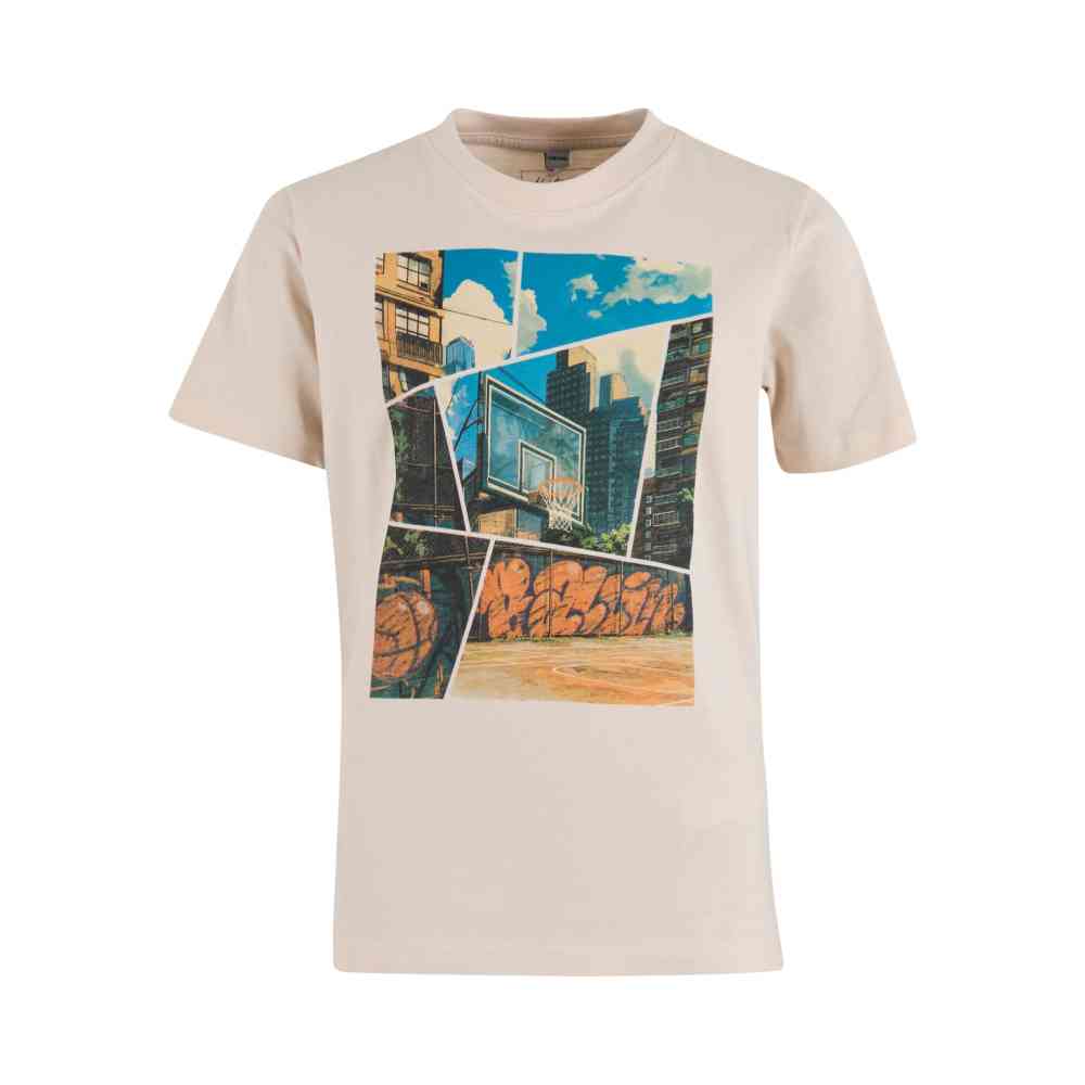 Mister Tee - Kids Basketball Comic Tshirt Enfant - Rose